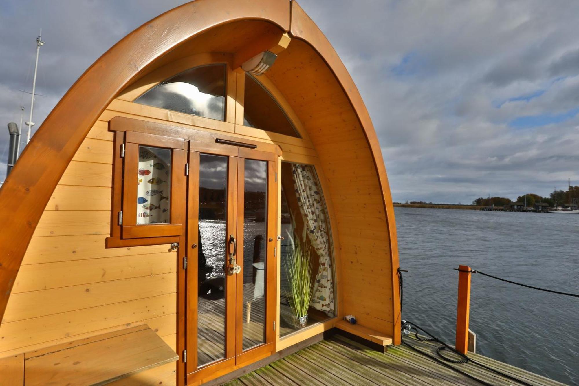 Hausboot Dotterbart Hotel Gager Exterior foto